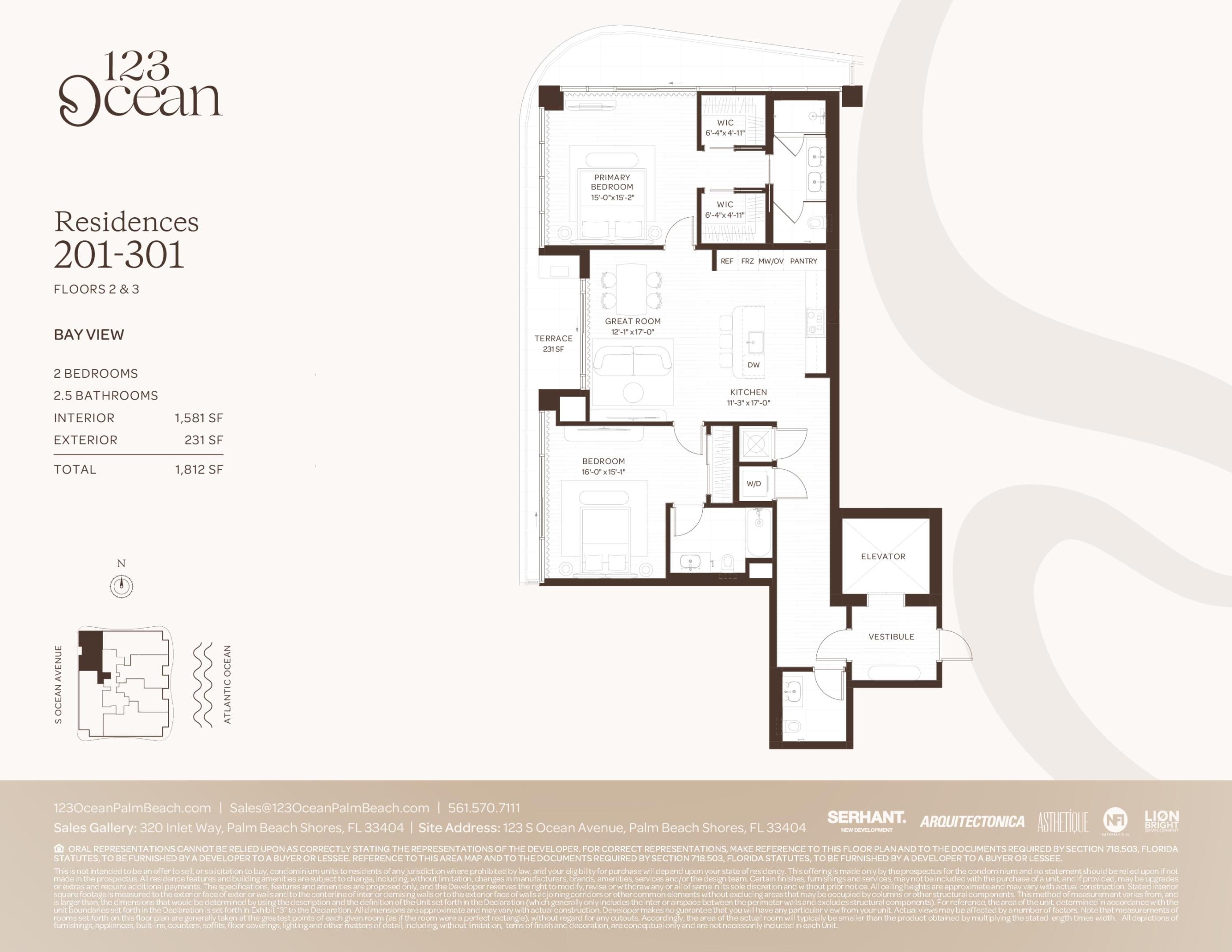 123 Ocean Avenue 201