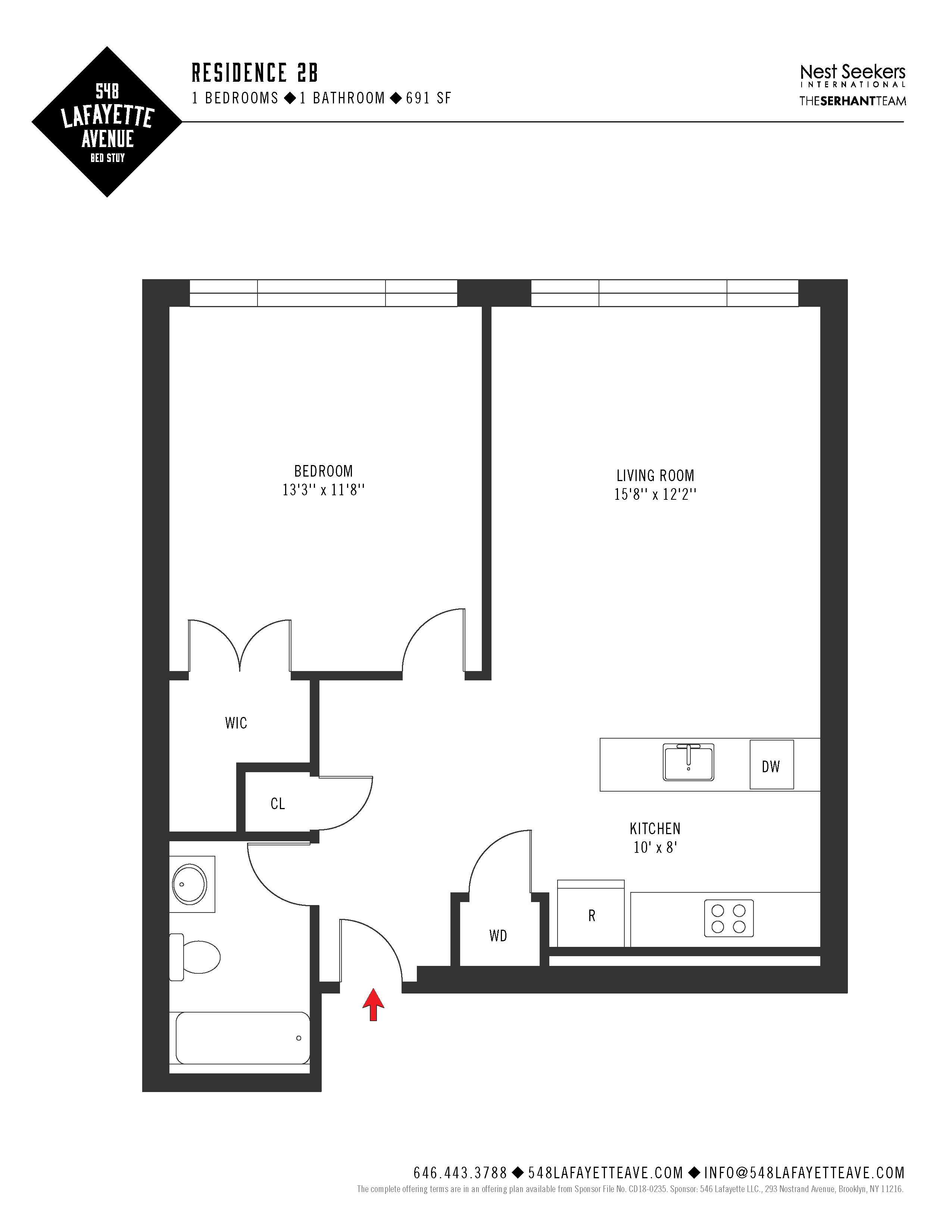 548 Lafayette Avenue 2-B