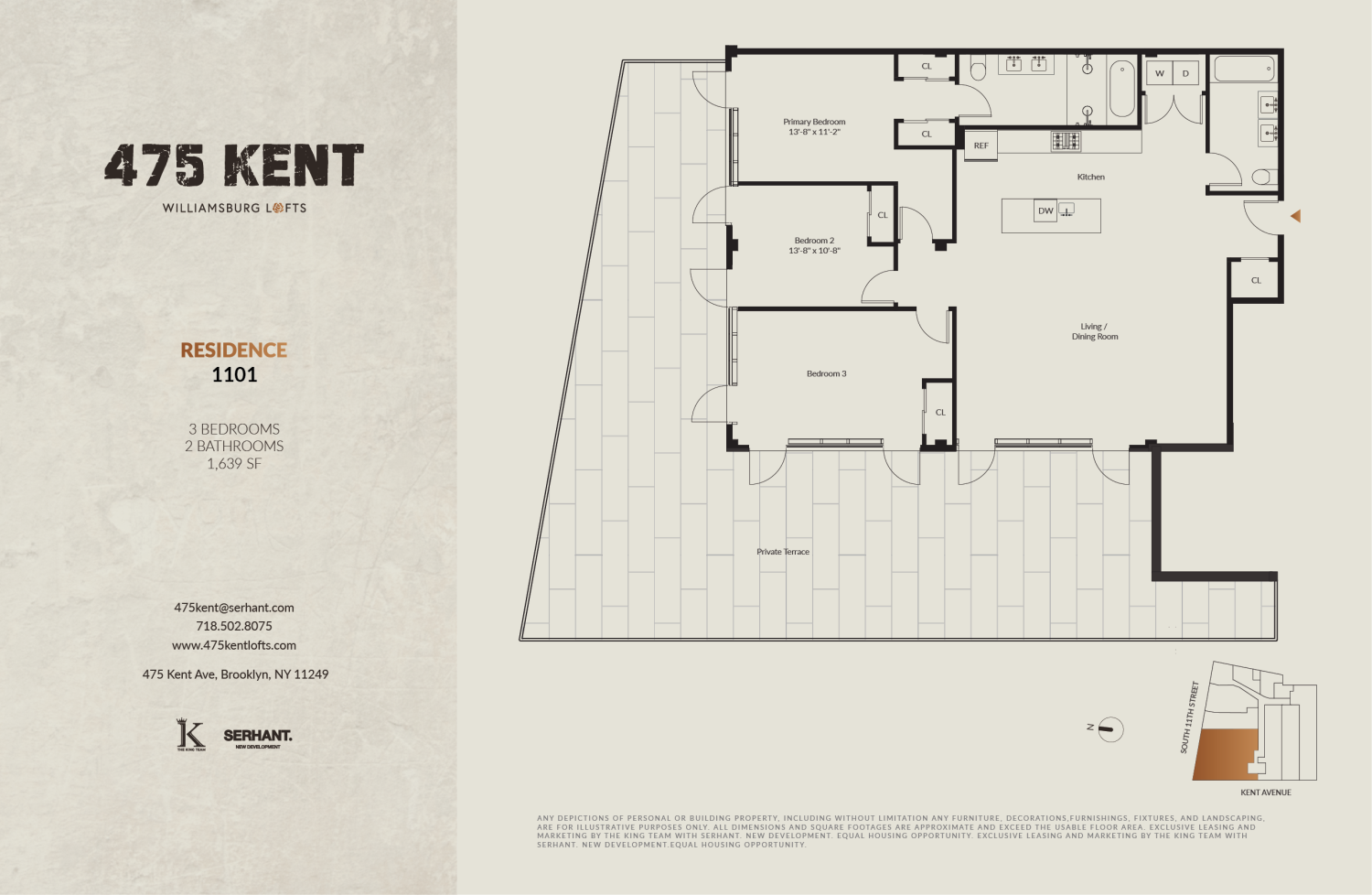475 Kent Avenue Unit: PH1