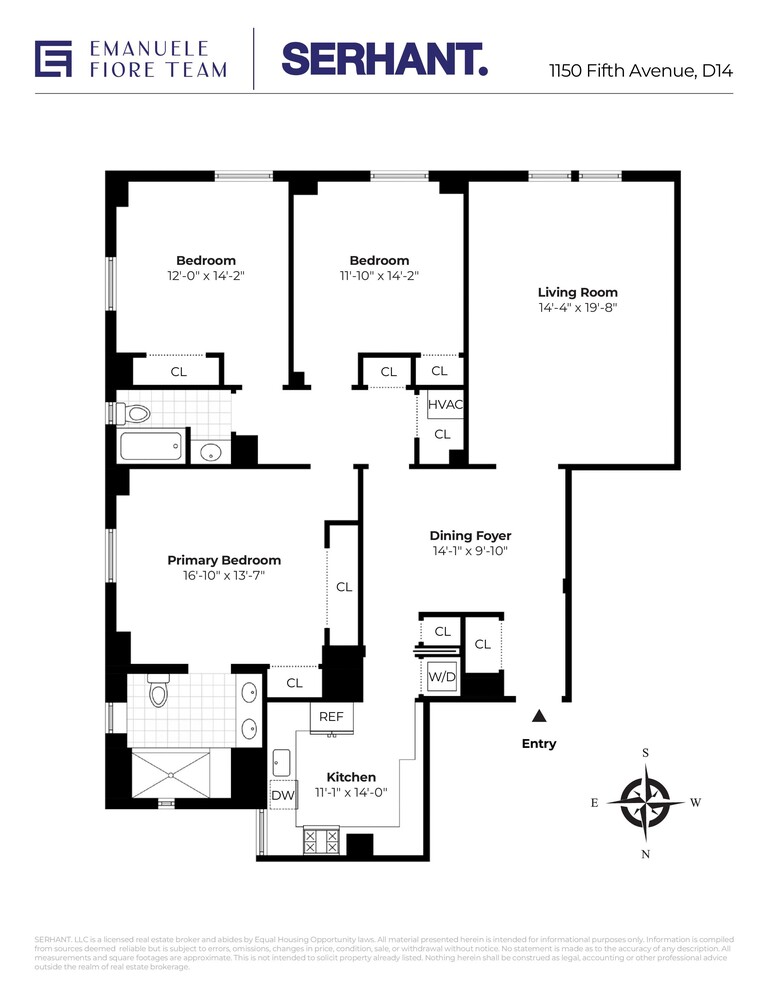 1150 5TH Avenue 14D