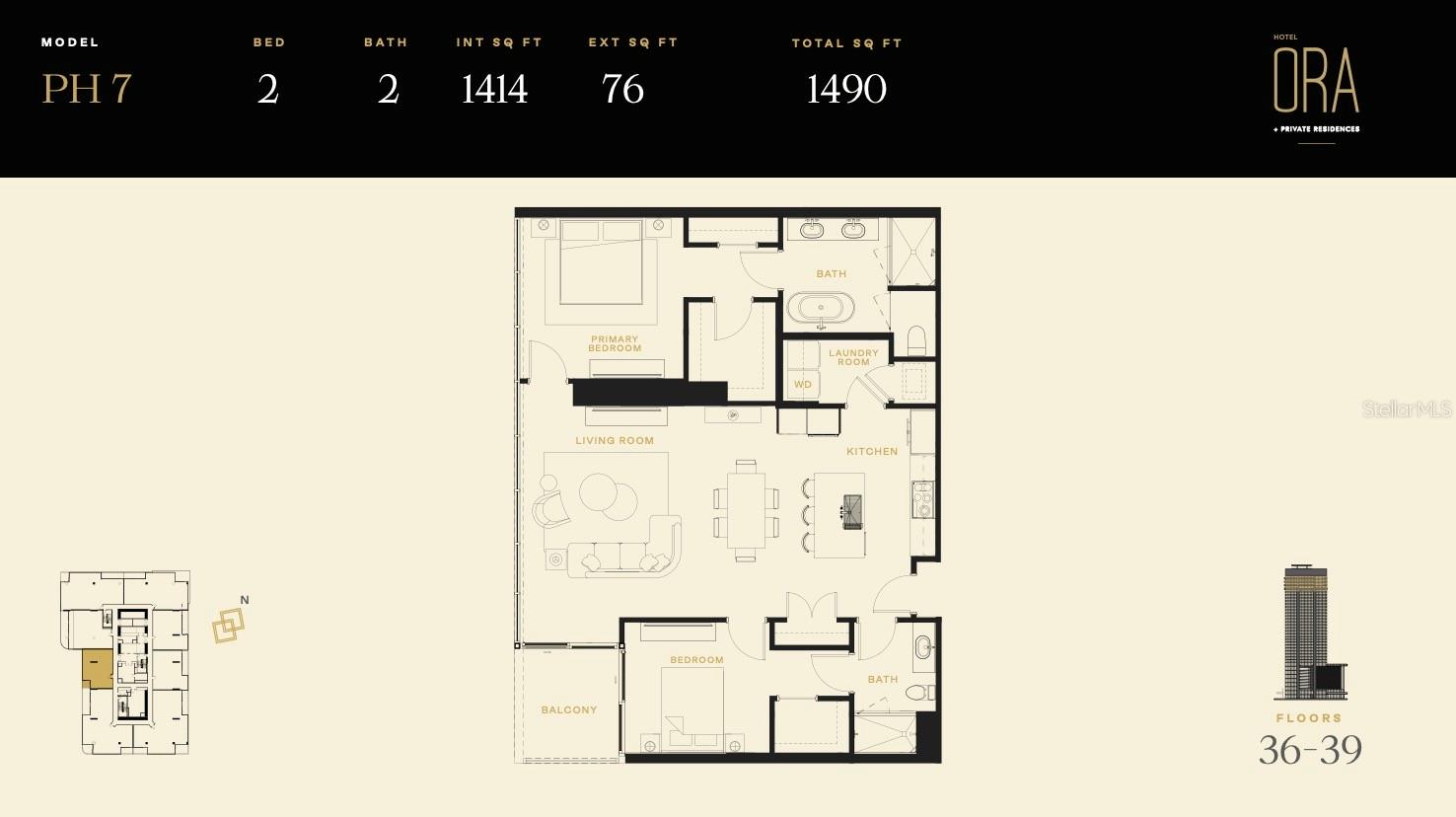 1101 E JACKSON ST #3607
