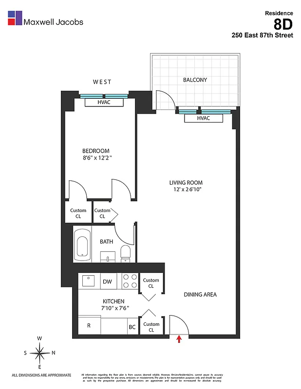 250 East 87th Street Unit: 8D